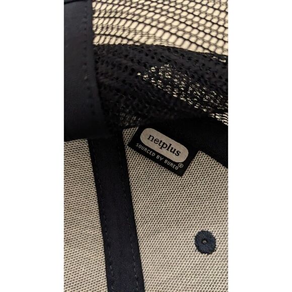 Patagonia Trucker Hat Cap Navy Mesh Back SnapBack One Size - Picture 6 of 6